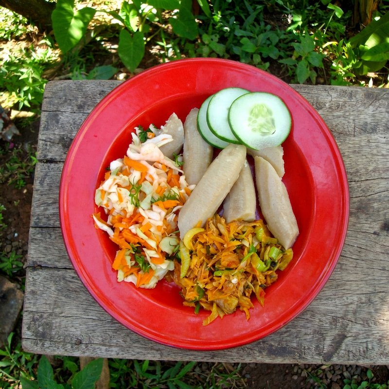 Green Fig & Saltfish