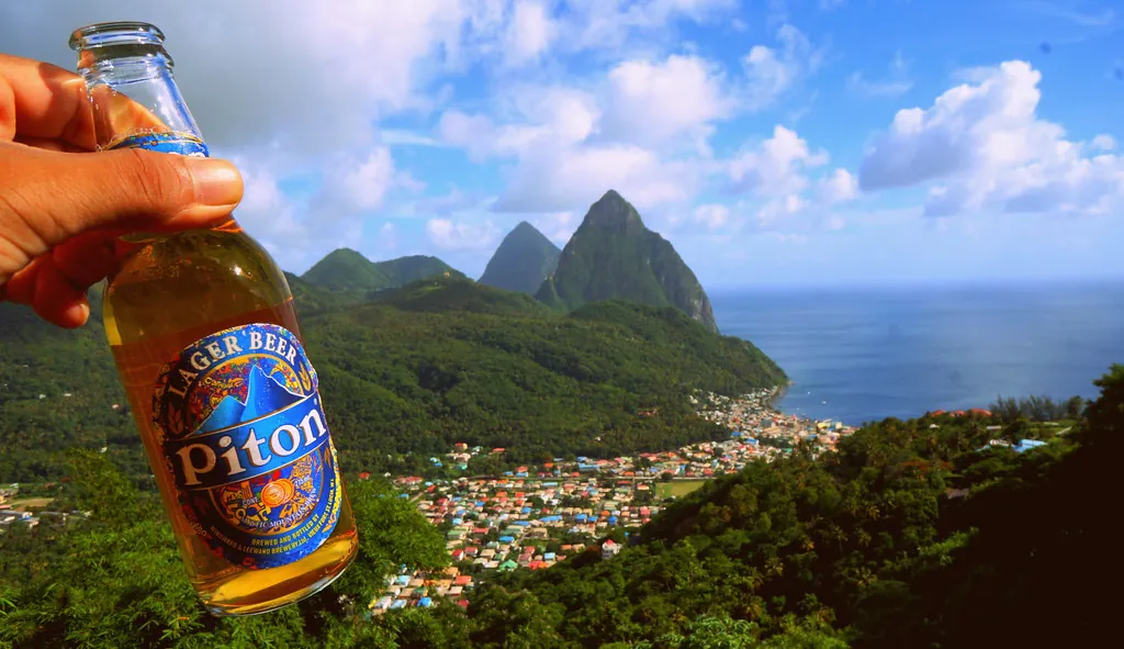 Piton Beer with a View